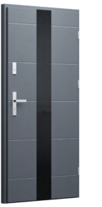 Drzwi Wikęd Termo Prestige Lux GLASS FRONT wzór GF02