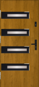 Drzwi MARTOM Arktic ościeżnica metalowo drewniana GS 20/18