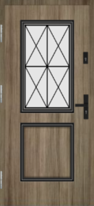 Drzwi MARTOM Arktic  1 GK 82/59 ościeżnica metalowo drewniana 