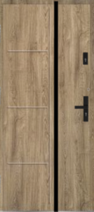 Drzwi MARTOM Passive ościeżnica metalowo drewniana  A 04