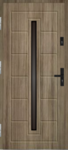 Drzwi MARTOM Passive ościeżnica metalowo drewniana  Q 669/48