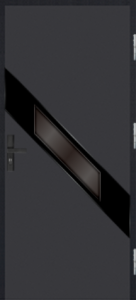 Drzwi MARTOM Passive ościeżnica metalowo drewniana  GS 97/64