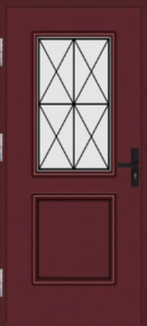 Drzwi MARTOM Passive ościeżnica metalowo drewniana  1GK 82/59