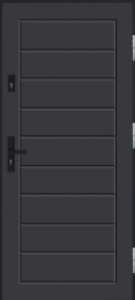 Drzwi MARTOM Nordic 55mm ościeżnica metalowo drewniana Y 673