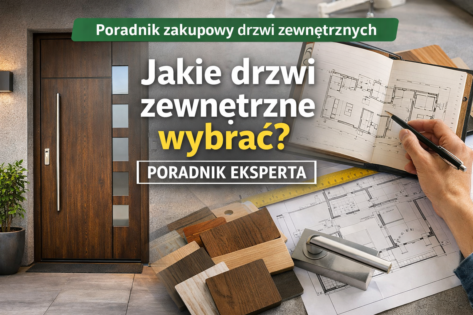 Jakie drzwi zewnętrzne wybrać do domu w 2026 roku? [PORADNIK EKSPERTA]